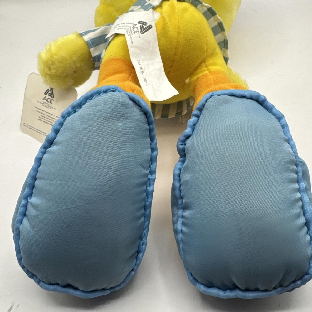 1997 Vintage Tweety Bird Plush Bedtime Looney Tunes Warner Bros Pajamas With Tag - Picture 5 of 10
